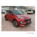 Kia Sportage full-option model with a panoramic sunroof and 2.0L
