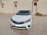 2015 white Toyota corolla