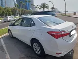 2015 white Toyota corolla