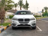 بي إم دبليو X6 2017 بيضاء - مستعملة، 126,600 كم، بنزين، أوتوماتيك، مقاعد جلدية