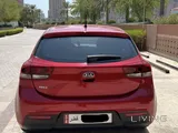 2018 Kia Rio hatchback in red