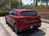 2018 Kia Rio hatchback in red