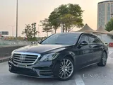 مرسيدس S 450 2018 سوداء مستعملة أوتوماتيك بنزين