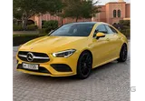 2020 Mercedes CLA 250 Yellow - Used, 81,000 km, Petrol, Automatic