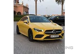 2020 Mercedes CLA 250 Yellow - Used, 81,000 km, Petrol, Automatic