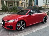 2023 Audi TTS Roadster in Tangorot Metallic (Red) with just 13,000 km