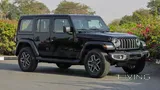جيب رانجلر مونولاي سوداء 2026 بسعة 2.0 لتر تيربو 4x4 خليجية بدون أميال