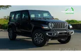 جيب رانجلر مونولاي سوداء 2026 بسعة 2.0 لتر تيربو 4x4 خليجية بدون أميال