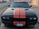Black Dodge Challenger v8