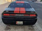 Black Dodge Challenger v8
