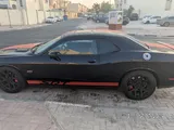 Black Dodge Challenger v8