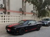 Black Dodge Challenger v8