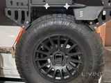 Offroad carrier fit on spare tire from UOR 