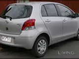 Toyota Yaris headlight and mirrors