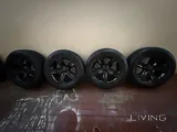 Saturn Black Wheels with Tyres – 2023 Dodge Ram 1500 Warlock