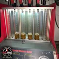 Car engine tune up injector cleaning