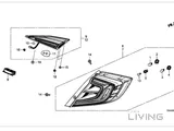 Rear Lamps Honda Civic X 2017