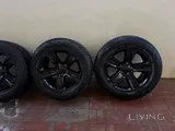 Saturn Black Wheels with Tyres – 2023 Dodge Ram 1500 Warlock