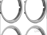 4 طاسات حلقات جديده مقاس 14 انش.....4 drum rings new 