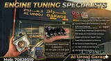 Car engine tune up injector cleaning