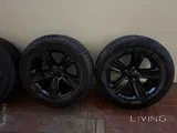 Saturn Black Wheels with Tyres – 2023 Dodge Ram 1500 Warlock