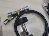 Custom made 4 port compressor hose