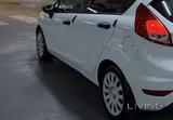 Ford Fiesta 2014, White Hatchback