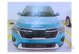 Kia Seltos 2023 Blue 5-Door SUV with Leather Interior
