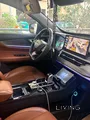 Lady drive car neat and clean