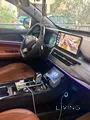 Lady drive car neat and clean
