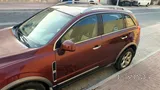 Lady driven car buy and drive.