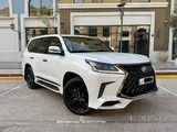Lexus LX570- 2020 White- Black Addition