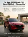 LIKE NEW-  MAZDA CX5 FOR SALE