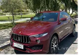 Maserati Levante 2017 maroon for sale Qatar