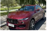 Maserati Levante 2017 maroon for sale Qatar