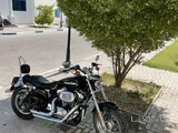 Black harley sportster 1200  with low mileage only 3k km