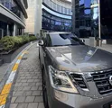 نيسان باترول بلاتينيوم رمادي معدني V8