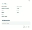 PRADO TXL 2022 Original paint