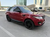 رنج روفر إتش إس إي سبورتس سوبرشارجد أحمر/أسود - حالة ممتازة