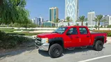 Red Monster Chevrolet Silverado Z71 very low mileage
