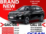 GAC GS3-2024 MODEL AVAILABLE FOR RENT: CALL 50399151/77424040
