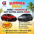 SUMMER DEAL !! GET FREE DAYS ON MAONTHLY BASIS.