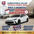 2026 T.CAMRY NOW AVAILABLE FOR DAILY, WEEKLY, MONTHLY RENT