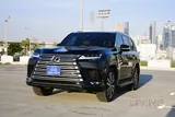 2025 Lexus LX 4X4 SUV for Rent - Black, 7 Seats, Leather Interior
