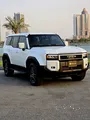 2025 Toyota Prado for Rent - White, 7 Seats, With Driver