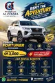 2023 Toyota Fortuner SUV for Rent - White, 7 Seats, Cont.33377798/77998085