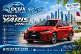 2026 TOYOTA YARIS SEDAN for RENT - 60 QAR PER DAY FOR MONTHLY CONTRACT: 77303040