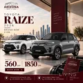 TOYOTA RAIZE 2026 MODEL AVAILABLE FOR RENT MOB: 39961199/39961188/39961123