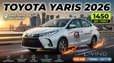 !!SPECIAL MONTHLY OFFER!! GET TO HIRE - Toyota yaris 2026 call