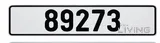 Qatar Vehicle Plate Number for Sale - 89273